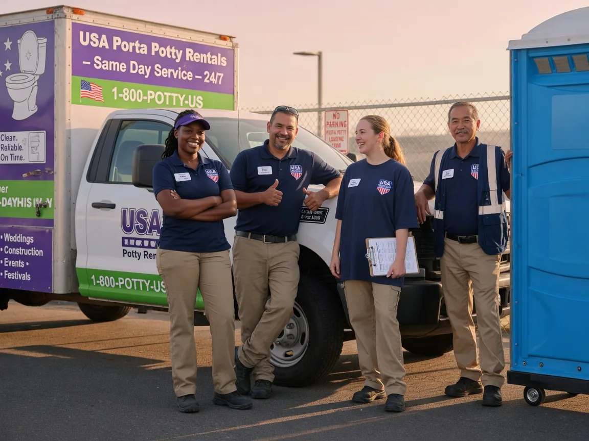 Porta Potty Rental company in Oakwood, OK