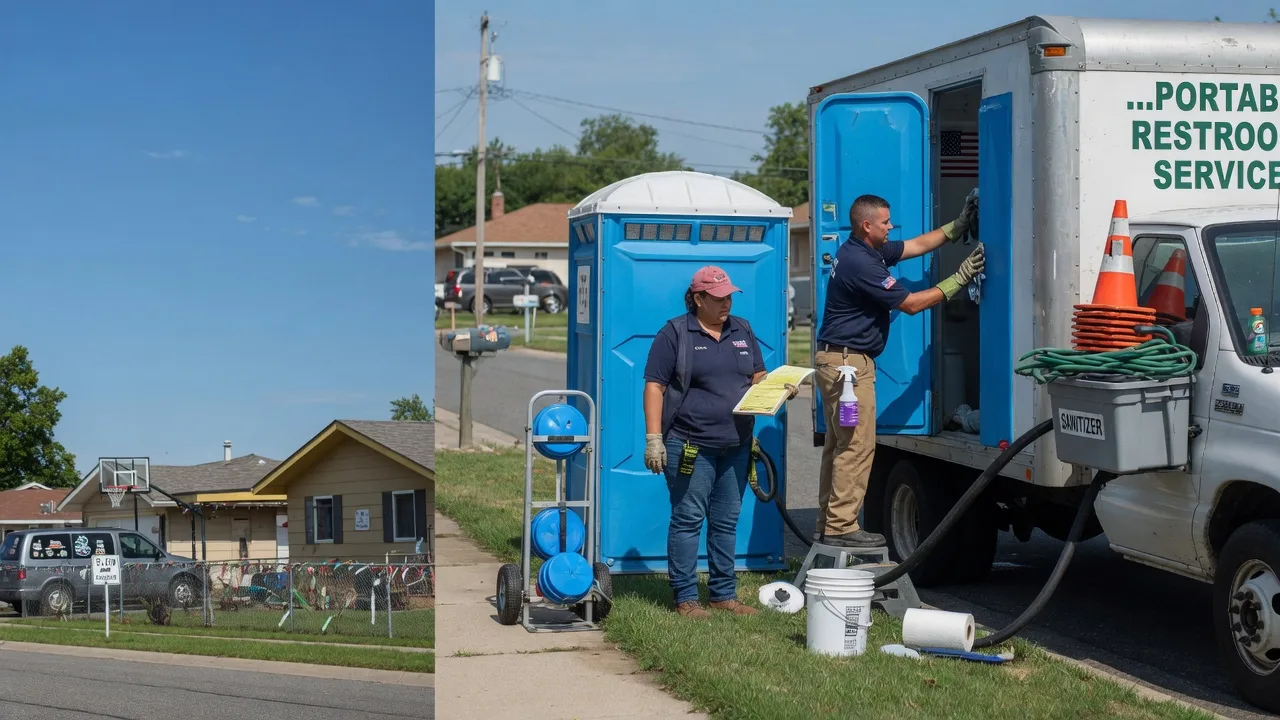 Portable Toilet Rental in Oakwood, OK near me